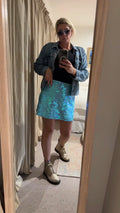 NOVA sequin mini in Waiti Blue festival fashion