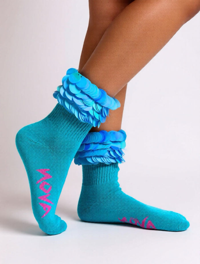 Sequin Disco Socks